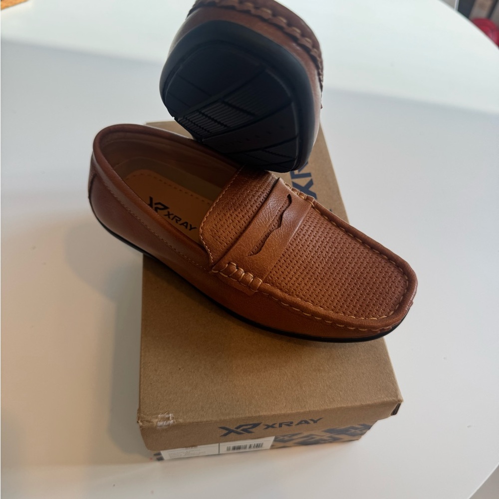 Xray Kids Brown Dress Loafers
